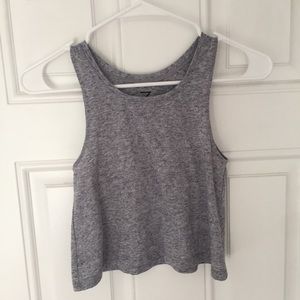 Grey Zella crop top